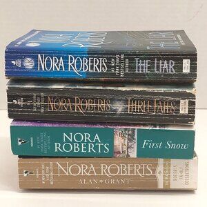 Lot of 4 Nora Roberts Paperback Books